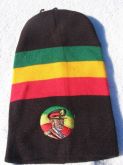 SELASSIE~SKULLY~BLACK~ETHIOPIA~BEANIE~HAT~SKI~RASTA~REGGAE